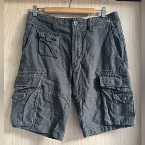 Vintage Y2K DIESEL Men’s Gray Cargo Shorts size 30